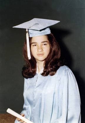 Sonia Sotomayor als Schülerin am Tag ihrer Eighth Grade Graduation auf der Middle School -  (WAX20090526713)