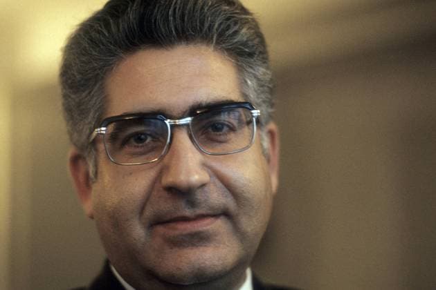 Justizminister Gerhard Jahn (Deutschland SPD)