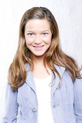 Schauspielerin Hannah Herzsprung während eines Fotoshootings in Hamburg