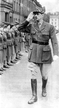 Jun 05, 1940 - Paris, France - CHARLES DE GAULLE was a French general and statesman, leader of the Free French during World War Two and the architect of the Fifth Republic. His political ideology, Gaullism , has become a major influence in French politics. Paris France  - ZUMAk09