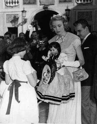 Apr 18, 1956; Monaco, Monaco; PRINCE RAINIER (R) marries actress GRACE KELLY wedding in Monte Carlo. Monaco Monaco  - ZUMAk09