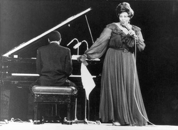IMAGO ICONS: Ella Fitzgerald Jan 01, 1970 - New York, New York, USA - Considered one of the most influential jazz vocalists of the 20th Century, ELLA FITZGERALD also known as Lady Ella and the First Lady of Song, is widely considered to have been one of the supreme interpreters of the Great American Songbook. With a vocal range spanning three octaves, she was noted for her purity of tone, faultless phrasing and intonation, and a horn-like improvisational ability, particularly in her scat singing. New York USA  - ZUMAk09