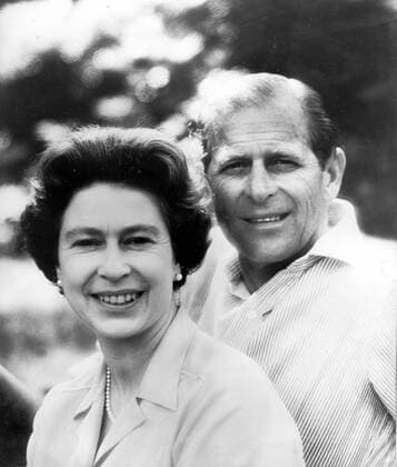 Oct 01, 1972 - Balmoral, England, UK - The elder daughter of King George VI and Queen Elizabeth, ELIZABETH WINDSOR (named Elizabeth II) became Queen at the age of 25, and has reigned through more than five decades of enormous social change and development. For more than 50 years, during a period of great social change, The Queen has carried out her political duties as Head of State, the ceremonial responsibilities of the Sovereign and an unprecedented programme of visits in the United Kingdom, Commonwealth and overseas. PICTURED: QUEEN ELIZABETH and PRINCE PHILIP. Balmoral UK  - ZUMAk09