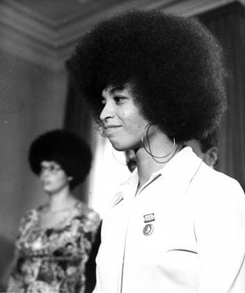 Berühmte Feministinnen, Angela Davis ANGELA DAVIS London UK  - ZUMAk09