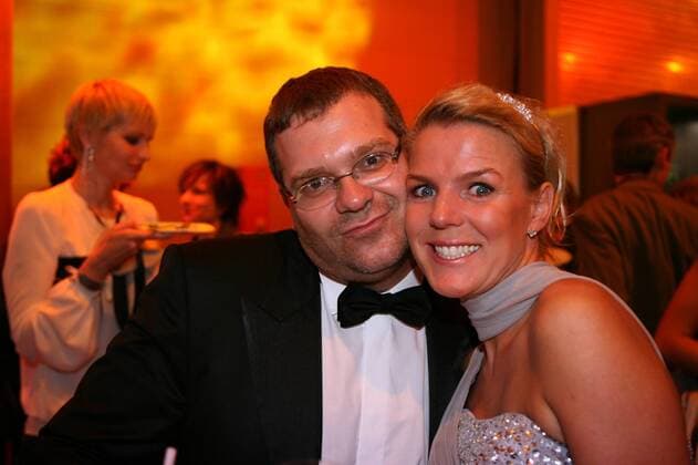 Comedian Elton und Mirja Boes bei der Aftershow Party zu der Preisverleihung Deutscher Fernsehpreis 2009 in Köln 