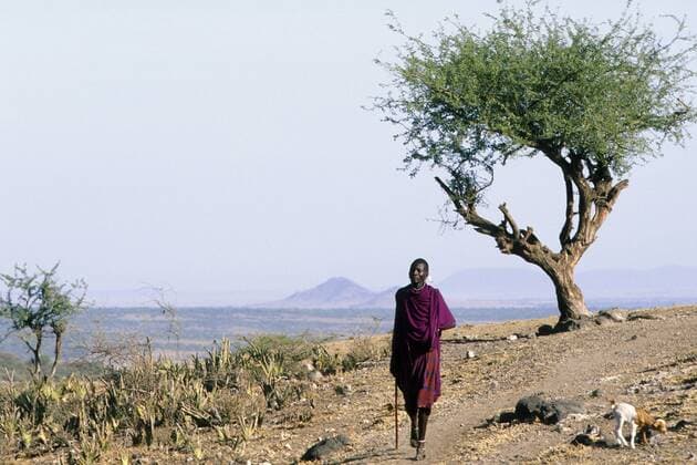 Massai, Tansania, Ngorongoro Conservation Area Massai, Tanzania BLWS027478