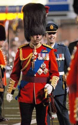 Britain s Prince Charles (wearing blue sash) attends a Presentation of Colours ceremony at Varsity Stadium in Toronto, Canada on November 5, 2009. The Prince, are on an 11-day tour of Canada. UPI Christine Chew  TOR2009110505