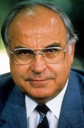 Bundeskanzler Helmut Kohl (Deutschland CDU Regierungschef 1982-1998)