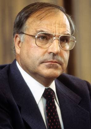Bundeskanzler Helmut Kohl (BRD CDU)