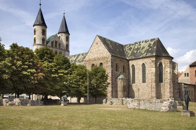  Kloster Unser Lieben Frauen, Kunstmuseum, Magdeburg, Sachsen-Anhalt, Deutschland, Europa ibljwd01362162
