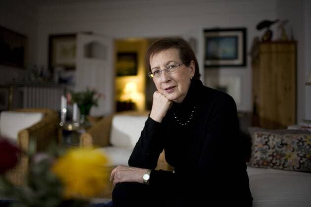 Deutschland, Kiel, Heide Simonis (SPD) in ihrer Wohnung