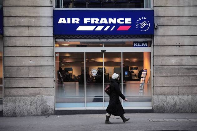 Unternehmenssitz von Air France in Paris - 