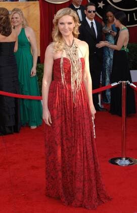 Joan Allen 16TH ANNUAL SCREEN ACTORS GUILD AWARDS: ARRIVALS Los Angeles  Patrick Rideaux PicturePerfect
