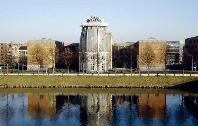 Architektur von Aldo Rossi Bonnefantenmuseum, Architekt Aldo Rossi, Maastricht, Limburg, Niederlande, Europa iblkas01441698