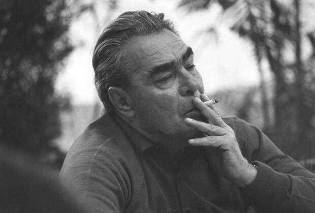 Leonid Brezhnev in his country house  TASS_22373
