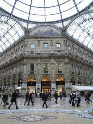 Viktor-Emanuel-Galerie in Mailand, Italien, Mailand Viktor Emanuel Galery in Milano, Italy, Milan BLWS235899