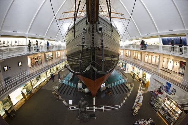 Die Fram, das Forschungsschiff von Fridtjof Nansen und Roald Amundsen, Fram-Museum, Oslo, Norwegen, Europa ibldmp01557673