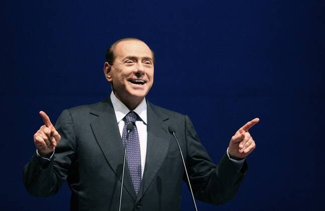 Silvio Berlusconi - Assembly of Confindustria in Rome  serenaxcremaschi