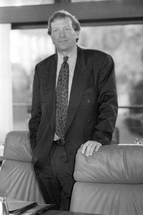 Wirtschaftsminister Günter Rexrodt (Deutschland FDP)