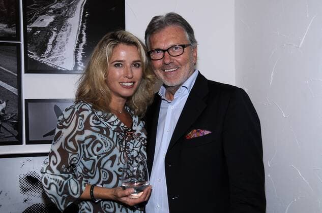 München - Eröffnung Restaurant Labaracca - Cosima von Borsody und Klaus Hallhuber
