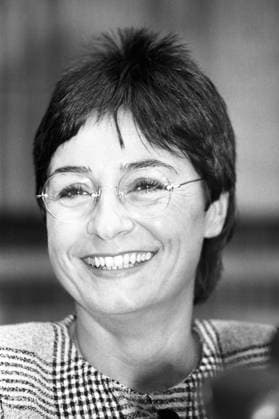 Familieministerin Hannelore Rönsch (Deutschland CDU) während einer Pressekonferenz in Bonn