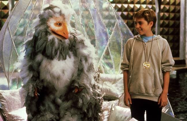 KPA49956.jpg DIE UNENDLICHE GESCHICHTE II Never Ending Story II: The Next Chapter USA D 1990 George Miller Szene mit JONATHAN BRANDIS (Bastian). Box UnitedArchives49956