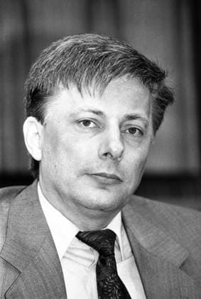 Bildungsminister Rainer Ortleb (Deutschland FDP) in Bonn