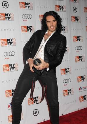 Russell Brand THE TEMPEST NORTH AMERICAN PREMIERE New York City  NYPixs Picture Perfect