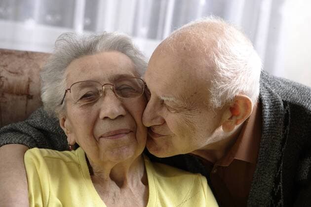 Paar, Senior, 92 Jahre, Seniorin, 89 Jahre ibllid01744569