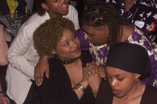 Zoleka Mandela PRETORIA, SOUTH AFRICA ? 31 October 2001: Zinzi Mandela and her daughter Zoleka at The Sowetan Women s Club which was held at Sammy Marks Conference Centre on 30 October night 2001, in Pretoria, to launch a new women s club branch in in the area. Gallo00000524