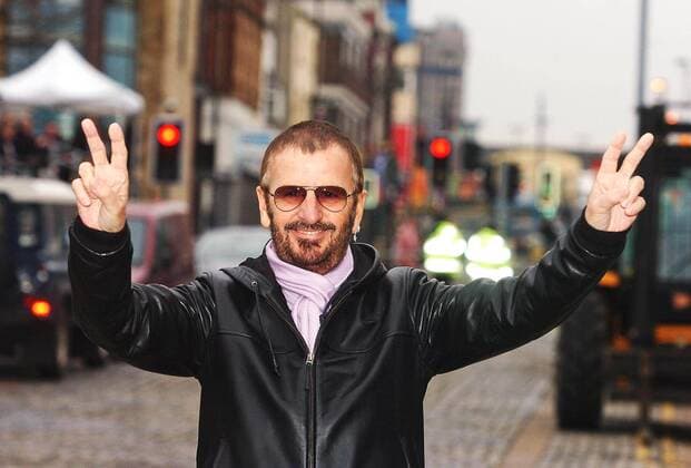 Jan 20, 2008 - Liverpool, United Kingdom - Former Beatles drummer RINGO STARR, in Liverpool ahead of the opening cermony for Liverpool Capital of Culture 2008. Liverpool United Kingdom - ZUMAm23