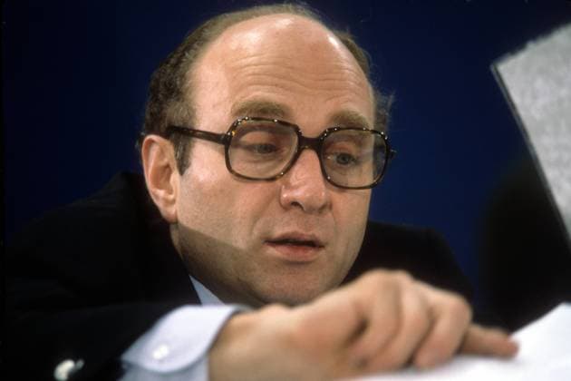 Wirtschaftsminister Otto Graf Lambsdorff (Deutschland FDP)