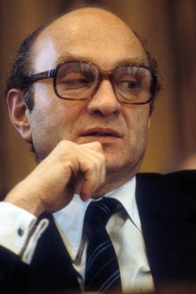 Wirtschaftsminister Otto Graf Lambsdorff (Deutschland FDP)