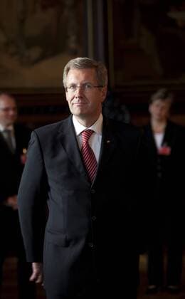 Deutschland, Erfurt, Antrittsbesuch von Bundespräsident Christian Wulff in Thüringen, 13.09.2010