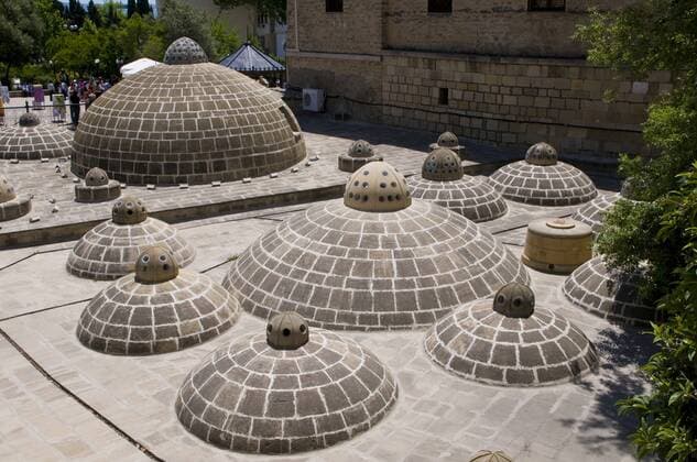 Altes Hammam im Zentrum, Baku, Aserbaidschan, Kaukasus, Vorderasien iblrun01855545