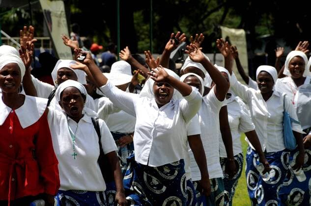 (110308) -- LUSAKA, March 8, 2011 (Xinhua) -- Women attend a rally marking the International Women s Day in Lusaka, Zambia, March 8, 2011. (Xinhua Meng Qing) (zw) ZAMBIA-LUSAKA-INTERNATIONAL WOMEN S DAY 