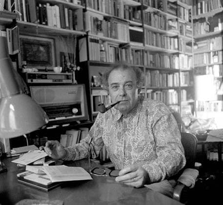  Der Schriftsteller und Traven-Biograph Rolf Recknagel, Person der Zeitgeschichte, Leipzig, DDR, ca. 1978 iblnit01862698