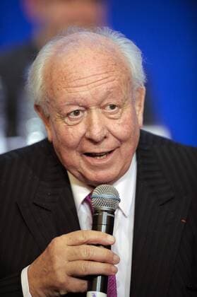 Jean Claude Gaudin - (Bürgermeister Marseille) - Paris, Frankreich 