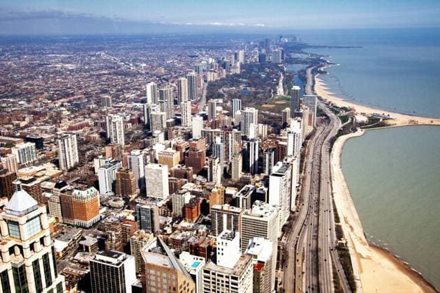 Stadtansicht von Chicago