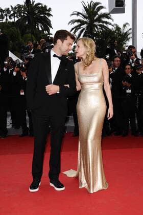 64th International Cannes Film. .Actress Diane Kruger and actor Joshua Jackson arrive at the Sleeping Beauty premiere during the 64th Annual Cannes Film Festival at the Palais des Festivals on May 12, 2011 in Cannes, France. 