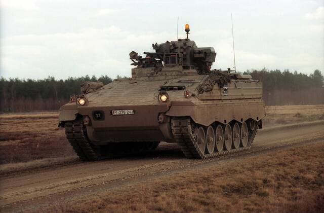 Medientag des KFOR-Kontingentes der 14. Panzergrenadierdivision - Hanse - in Munster: Schützenpanzer MARDER