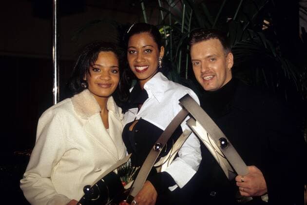 Echo Verleihung 1996 in Hamburg Echo-Preisträger Olaf Jeglitza (Real McCoy) 