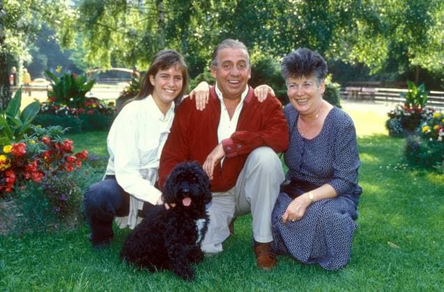 Horst Pinnow mit seiner Frau Ulrike und Tochter Alexandra 