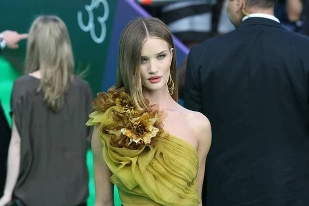 June 23, 2011. - Russia, Moscow. - 33rd Moscow International Film Festival. Transformers: Dark of the Moon Moscow Premiere. In picture: actress Rosie Huntington-Whiteley. NadejdaxLebedeva 