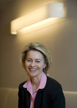 Bundesarbeitsministerin Ursula von der Leyen (CDU), aufgenommen am Dienstag (22.06.10) in Hannover. MPok