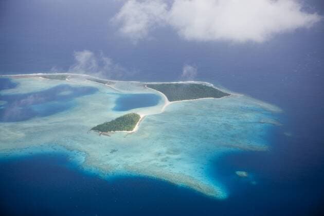 Luftaufnahme der Marshall Inseln, Marschallinseln, Ailinglaplap Atoll, Mikronesien, Pazifik Aerial View of Marshal Islands, Marshall Islands, Ailinglaplap Atoll, Micronesia, Pacific Ocean Highlight !DATUM GESCHÄTZT! 