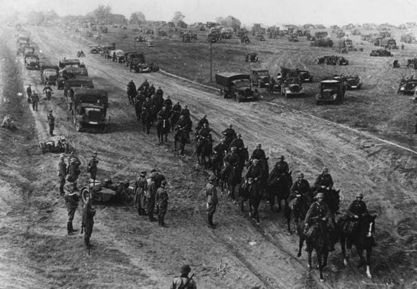 IMAGO History, Zweiter Weltkrieg: 1939 - 1945 WW2: Germans go forward into Poland at the start of the second world war. 1939 Mono Print !AUFNAHMEDATUM GESCHÄTZT! UnitedArchives0782741