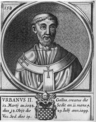 Pope Urban II Odo de Lagery Mono Print UnitedArchives0817080