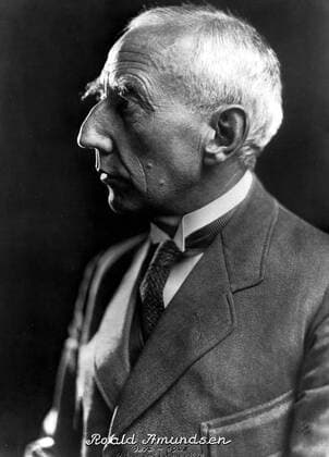Roald Amundsen in 1920, (1872-1928) was a Norwegian explorer of polar regions. He led the Antarctic expedition of 1910-1912 which was the first to reach the South Pole. Antarctica: The Last Continent by Ian Cameron, page 163. Local Caption Mono Print UnitedArchives0542151