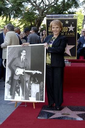 Maria Elena Santiago BUDDY HOLLY HONORED WITH THE 2447TH STAR ON THE HOLLYWOOD WALK OF FAME Hollywood  Patrick Rideaux PicturePerfect